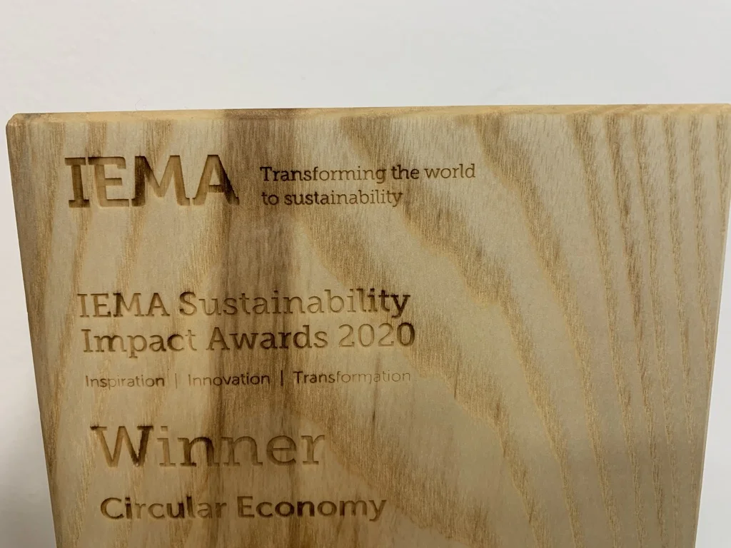 Interact Team achieve IEMA Circular Economy Award success