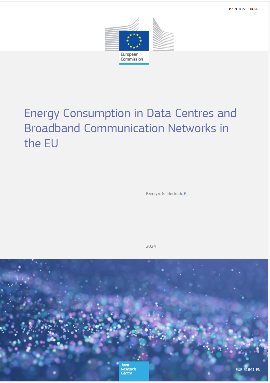 Review of JRC report on energy consumption in data centres and broadband communication networks in the EU 2023