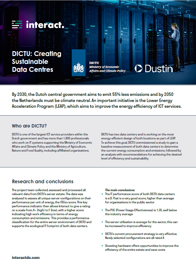 Case Study DICTU Ministry of Economic Affairs and Climate Policy